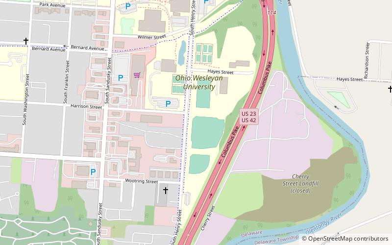 littick field delaware location map