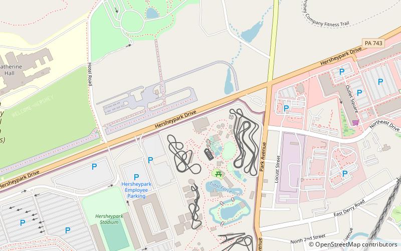 Laff Trakk location map