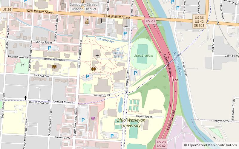 Schimmel-Conrades Science Center location map