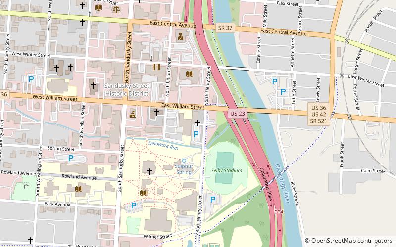 St. Mary's Catholic Church location map