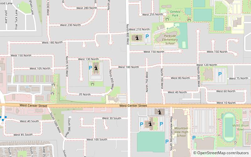 lars and agnes jensen house orem location map