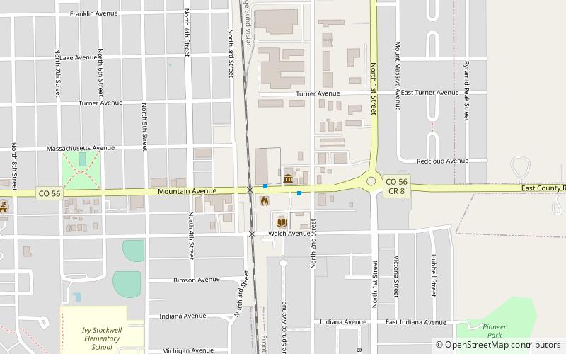 Little Thompson Valley Pioneer Museum location map