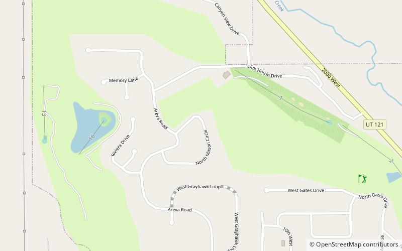 Roosevelt Municipal Golf Course location map