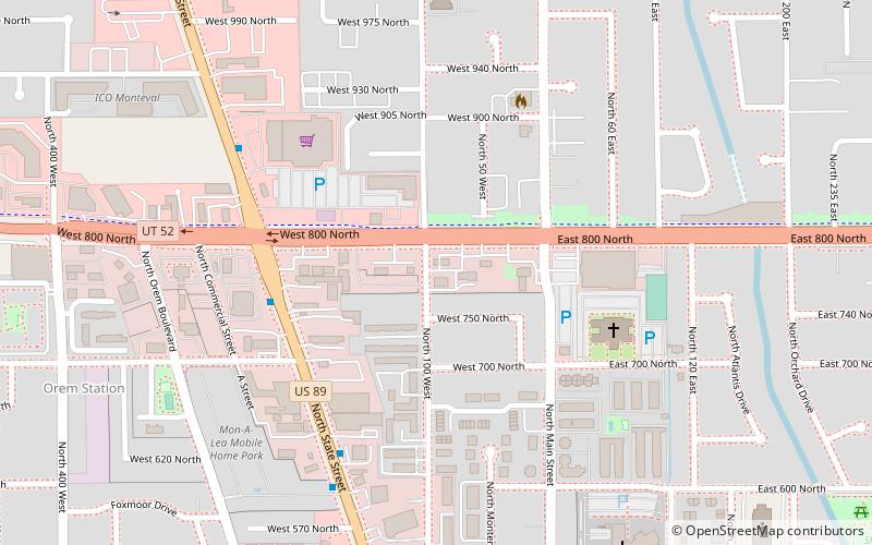 Alvin and Grace Washburn House location map