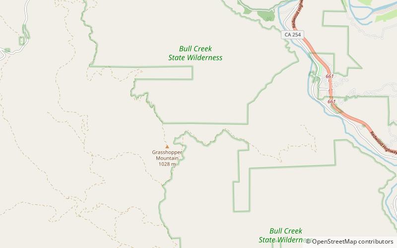 stratosphere giant park stanowy humboldt redwoods location map