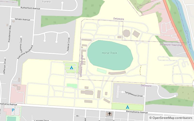 delaware county fairgrounds racetrack location map