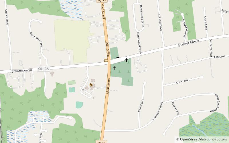 Christ Church location map