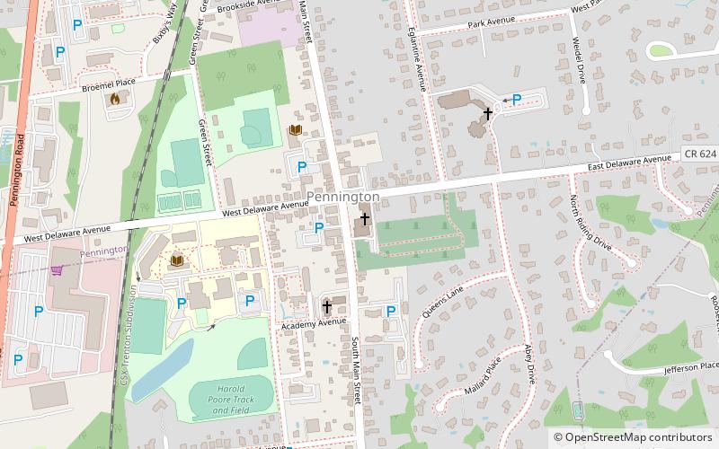 Pennington Presbyterian Church location map