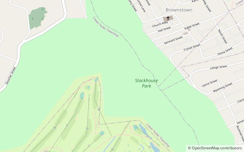 stackhouse park johnstown location map