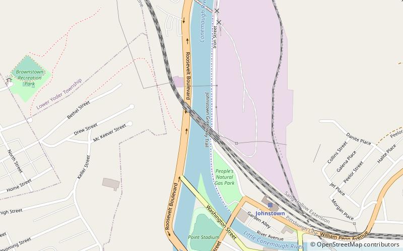 Stone Bridge location map