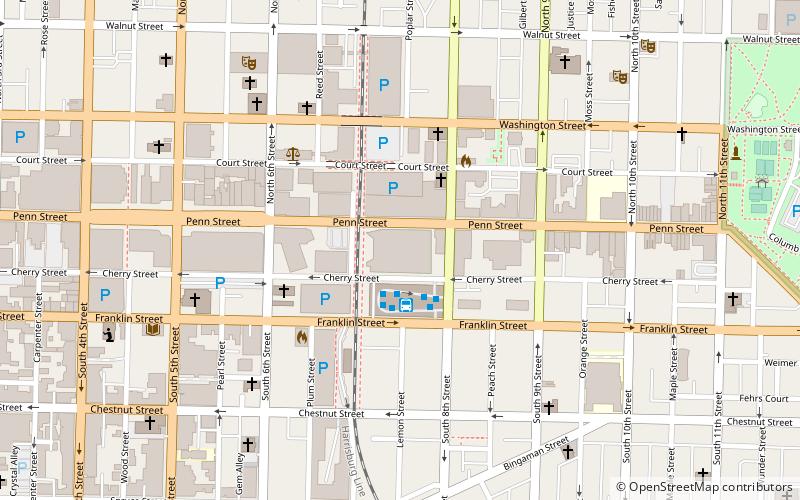 Santander Arena location map