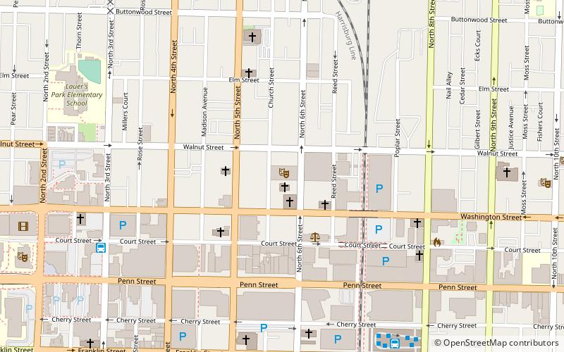 santander performing arts center reading location map