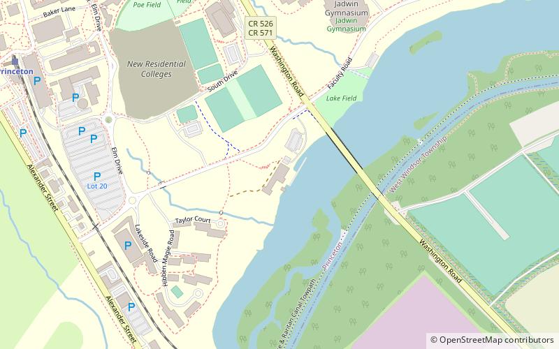 Shea Rowing Center location map