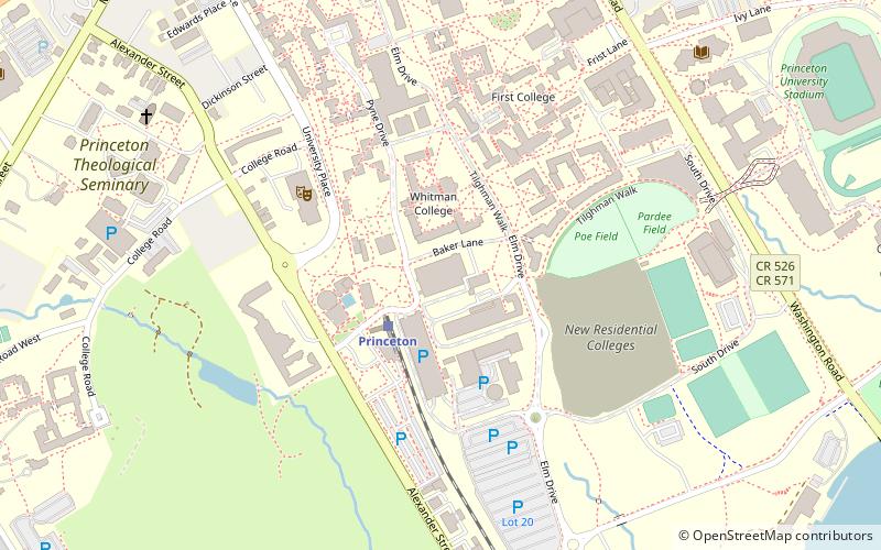 Hobey Baker Memorial Rink location map