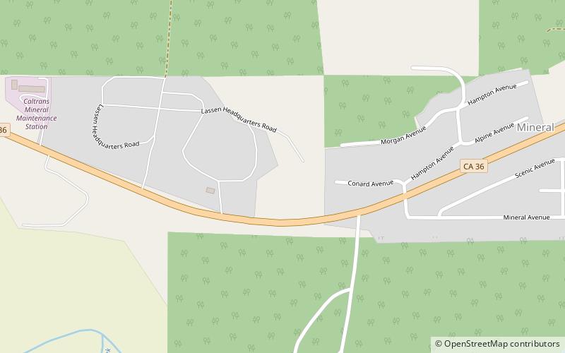 Park Headquarters location map