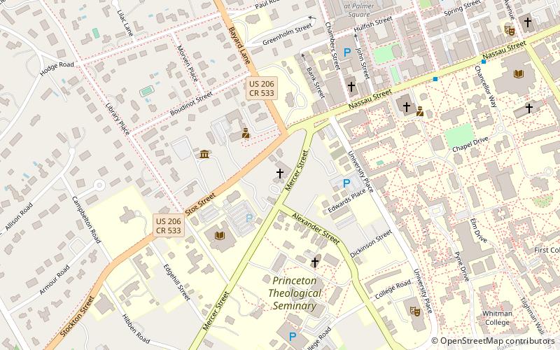 Trinity Church location map