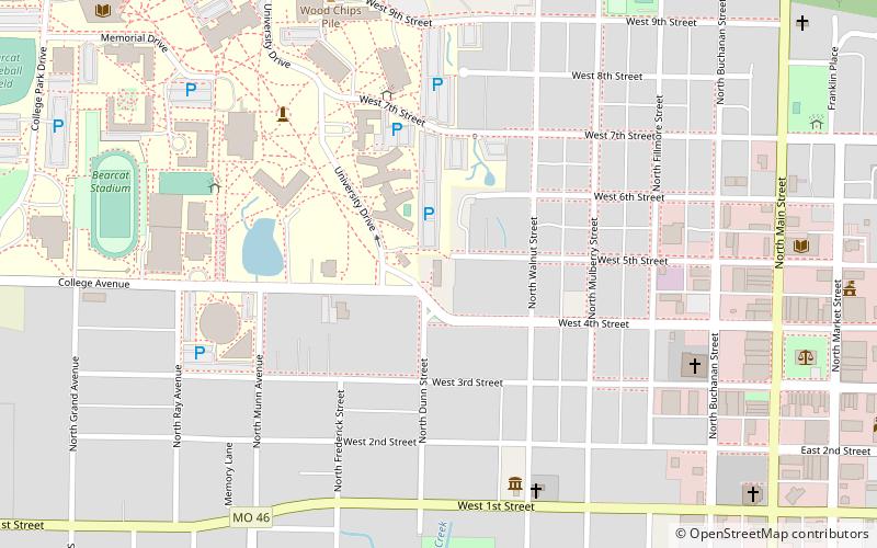 Northwest Wesley Student Center location map