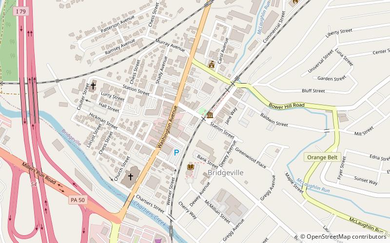 Bridgeville Public Library location map