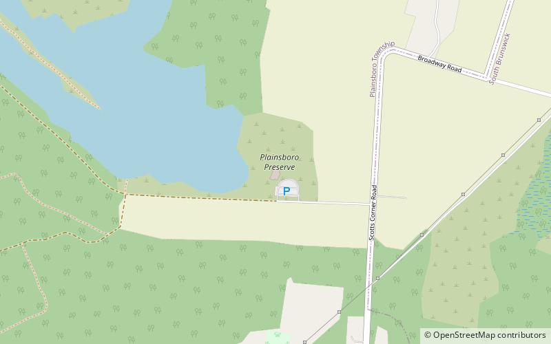 New Jersey Audubon's Plainsboro Preserve location map
