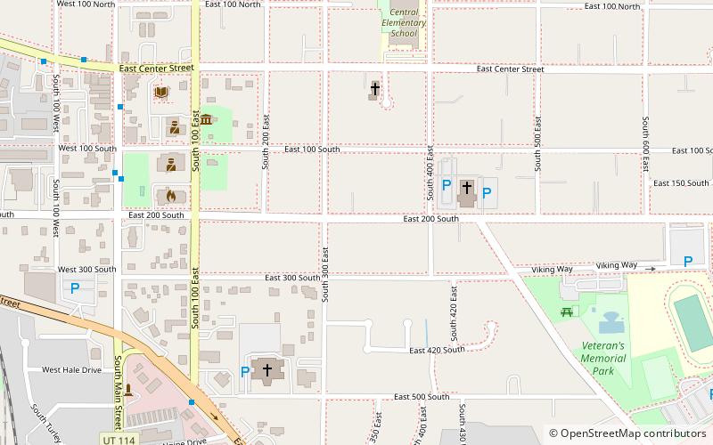 Samuel Green House location map