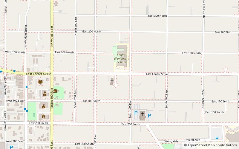 Pleasant Grove Tithing Office location map