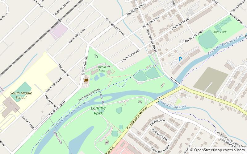 Menlo Park location map