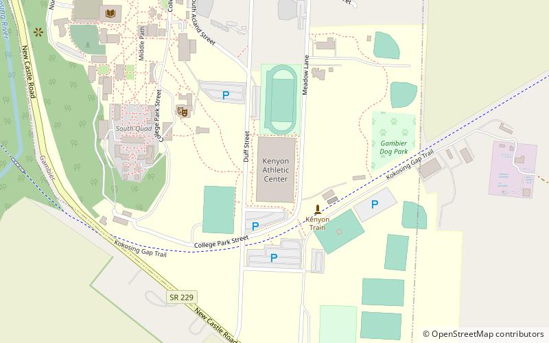 Lowry Center location map