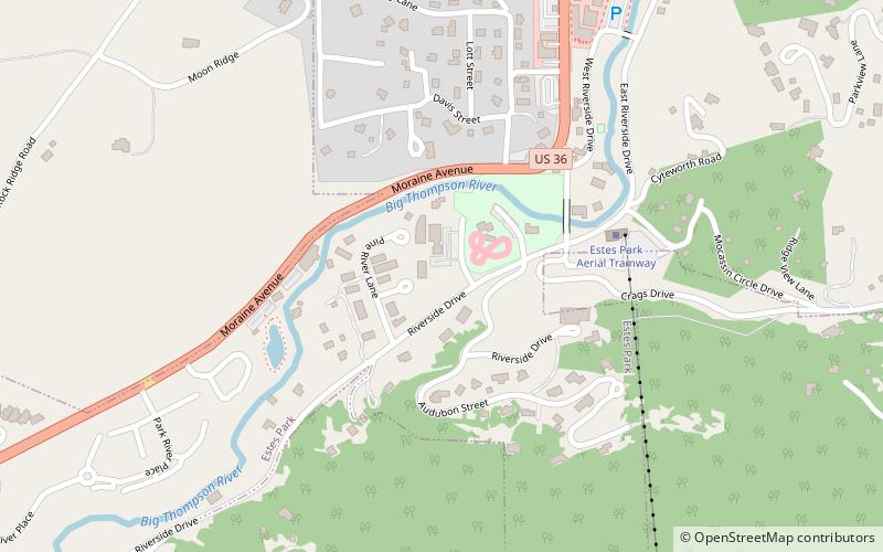 Open Air Adventure Park location map