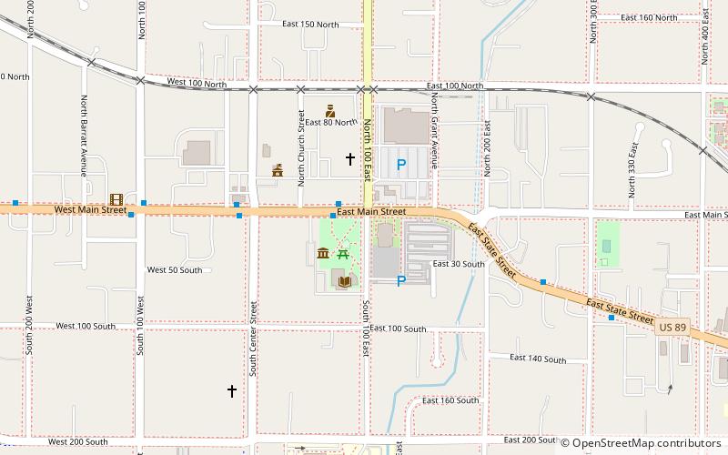 Alpine Stake Tabernacle location map