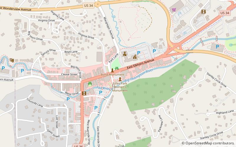 Estes Park Atv Rentals location map