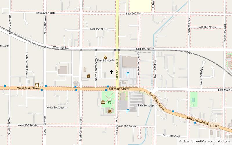 American Fork Presbyterian Church location map