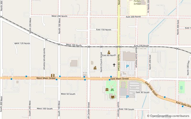 Veterans Memorial Building location map