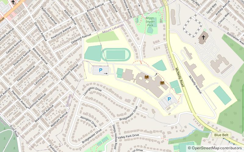 keystone oaks school district pittsburgh location map