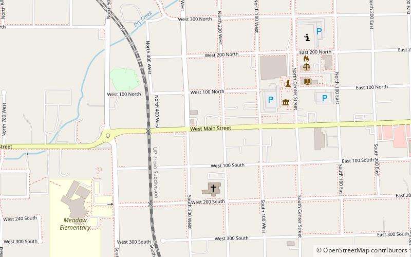 Harry B. Merrihew Drugstore location map