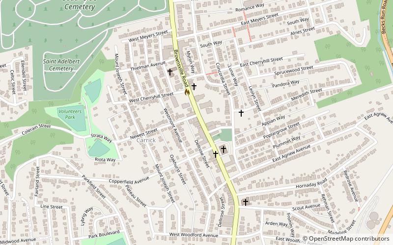 Carrick Borough Building location map
