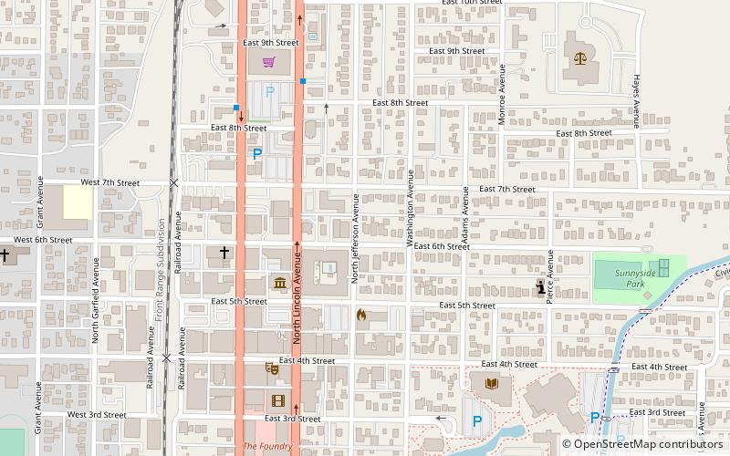 Maude Stanfield Harter Borland House location map