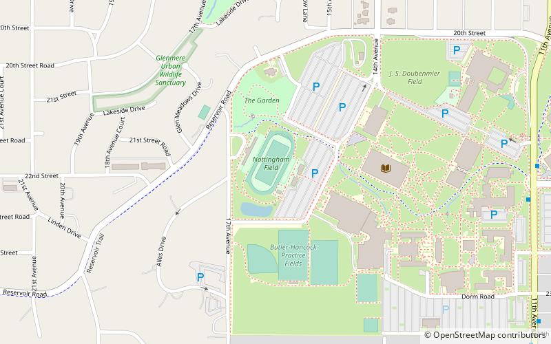 Nottingham Field location map