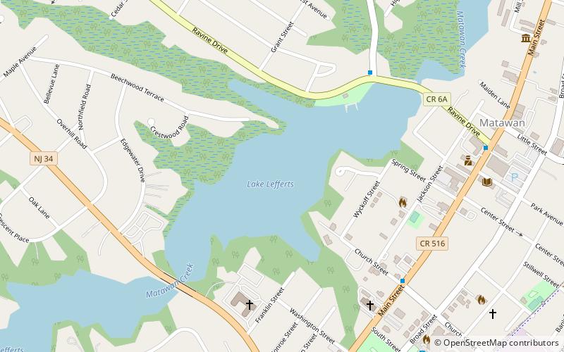 lake lefferts matawan location map