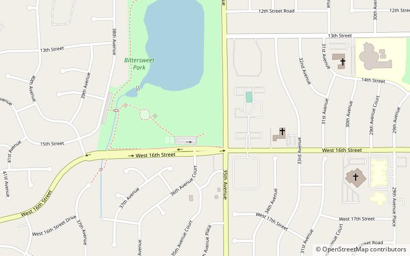 Weld County Veterans Memorial location map