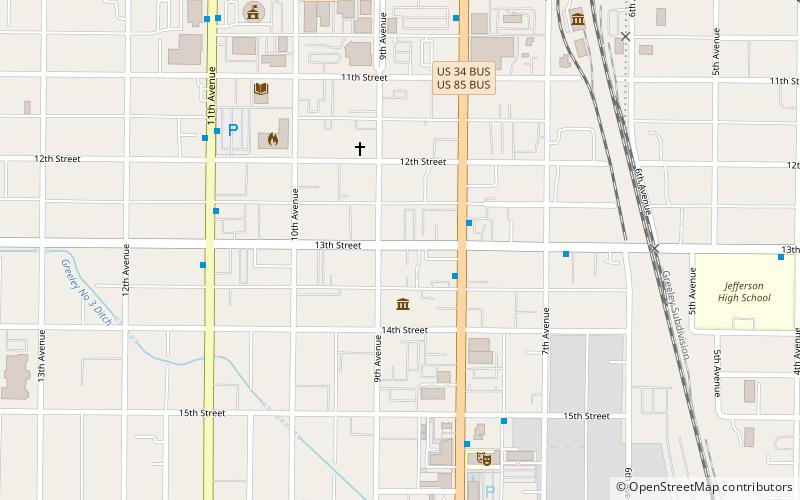 Nettleton–Mead House location map