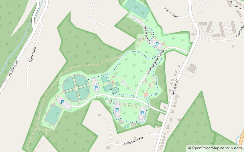 Monroeville Community Park location map