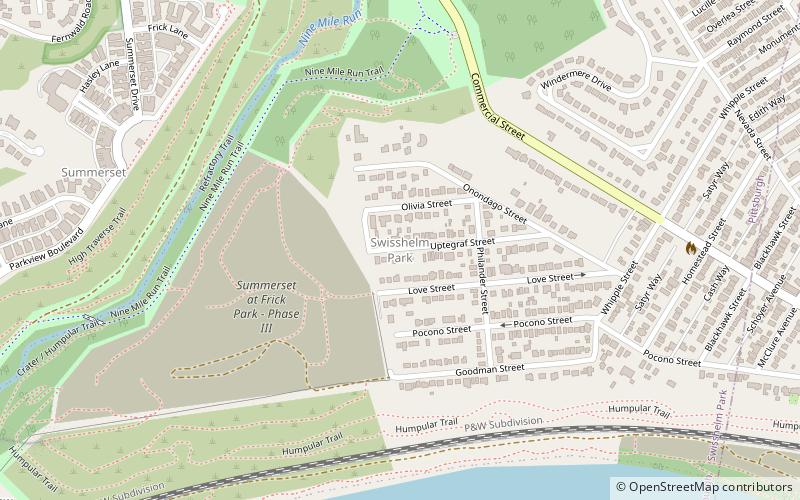 swisshelm park pittsburgh location map