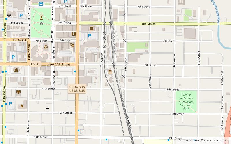 Colorado Model Railroad Museum location map