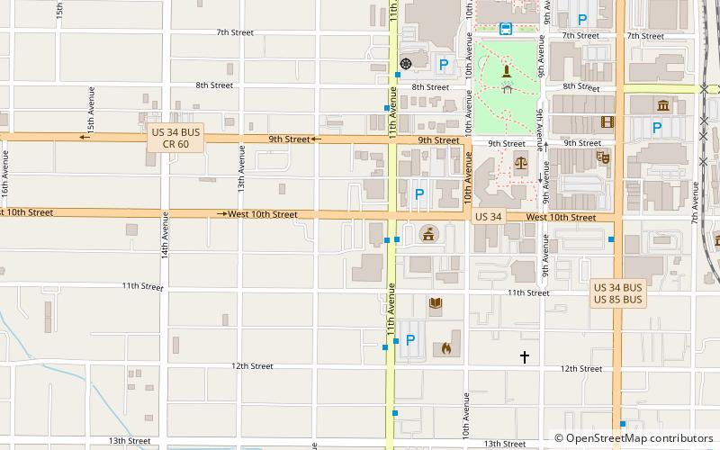 Poudre River Trail location map