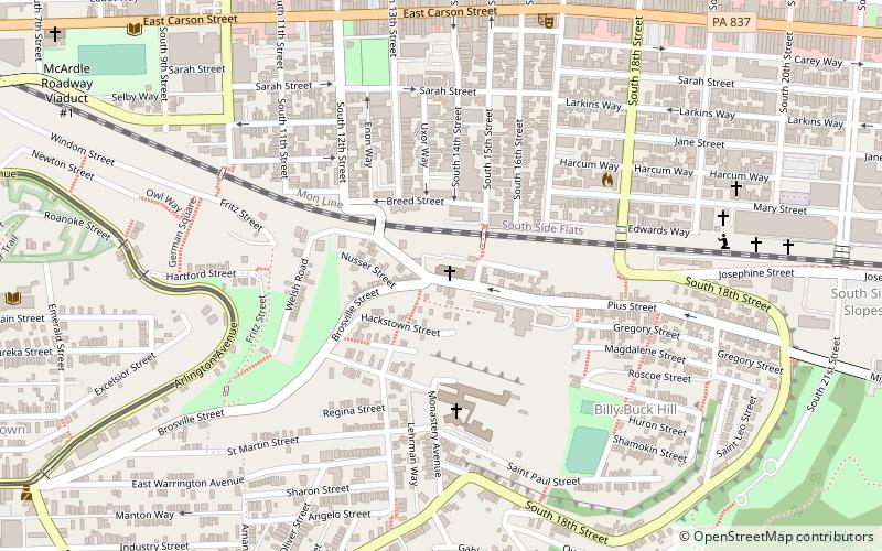 Saint Michael's Roman Catholic Church & Rectory location map