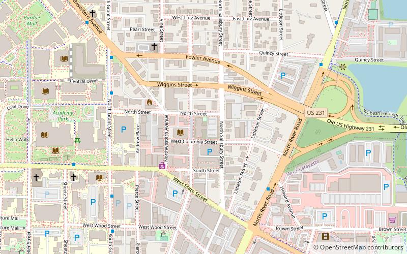 Morton School location map