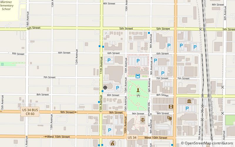 Union Colony Civic Center location map
