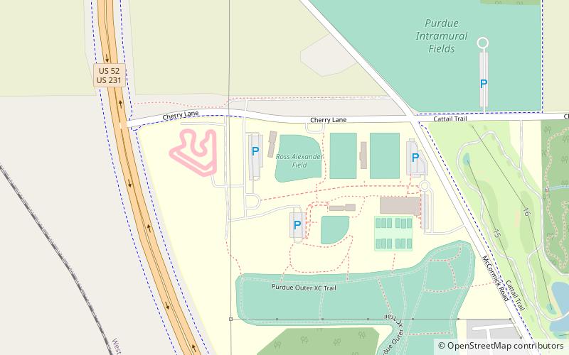 alexander field west lafayette location map