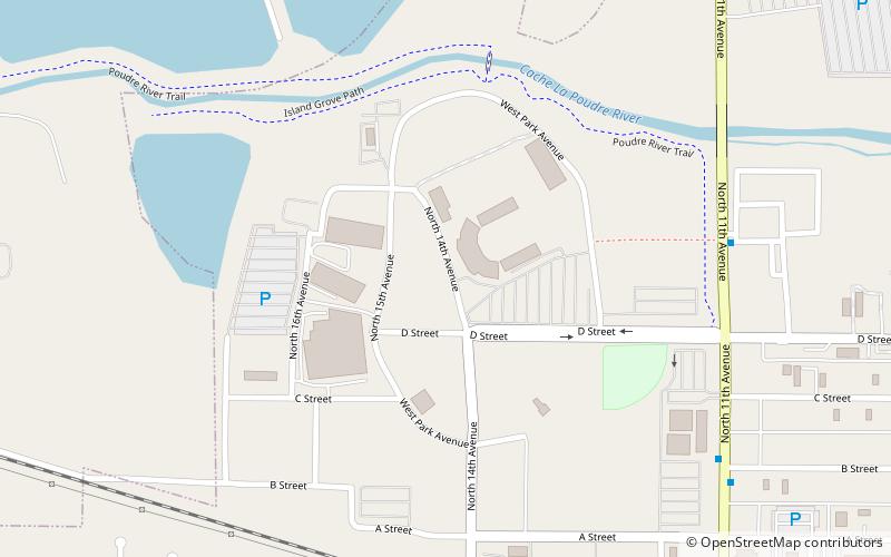 Island Grove location map
