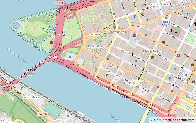 United Steelworkers Building location map